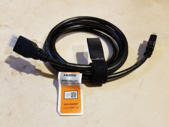 6' Premium HDMI Cable