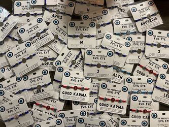 Evil eye protection bracelets