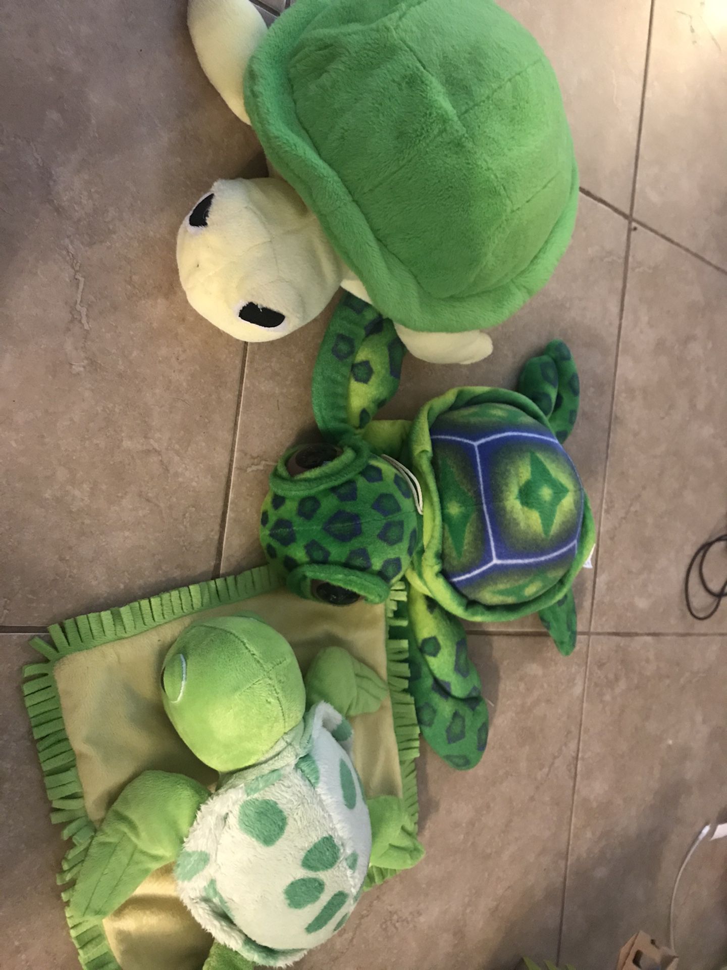Turtles toys/stuffed animals