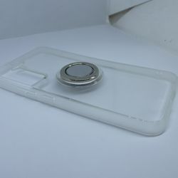 For Samsung Galaxy S22 Clear Kickstand Ring Case Cover Protector 