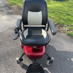 Compact Power Wheelchair with Brand New Batteries
