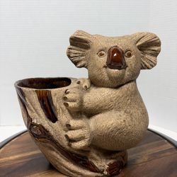 Vintage Royal Haeger Ceramic Koala Bear Planter