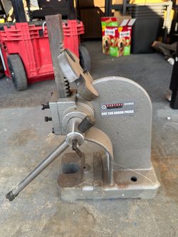 One ton arbor press