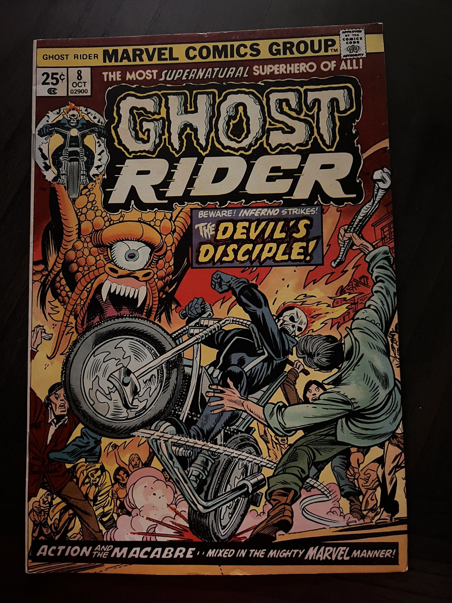 marvel comics ghost rider #8 in mint condition 