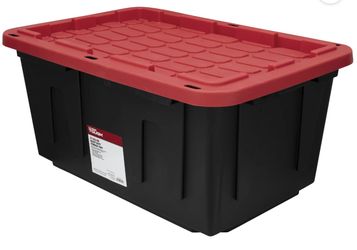 ‼️ Read Multiple Item Price Description ‼️ 12 NEW 27 Gallon Heavy Duty Storage Totes