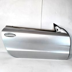03-12 Mercedes R230 SL550 Right Passenger Side Door Panel Silver A 2307200605