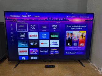 Hisense 55” 4K UHD Smart Roku TV – Excellent Condition