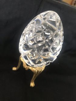 WATERFORD decorative egg