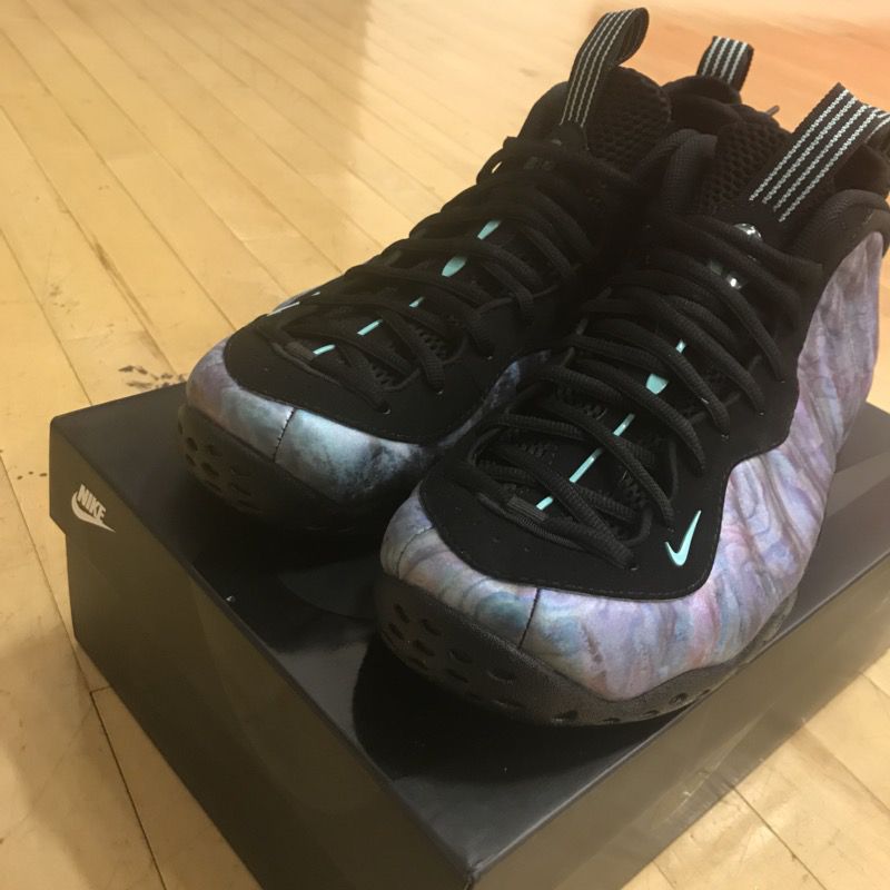 Authentic Nike Foamposite Abalone 10.5