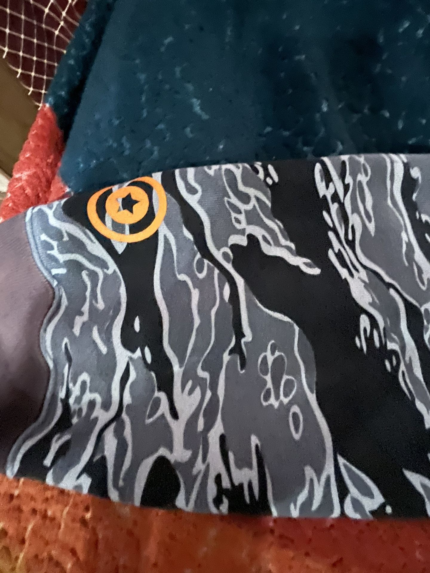 BAPE x Undefeated Tiger Shark Half Full Zip Hoodie