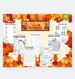 Activity sheet packs, Personalized, Custom