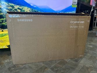 ALL TVS ON SALE 	50" Samsung 4K LED HDR Smart UN50DU7200FXZA