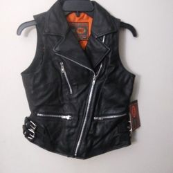 Leather Riding Vest