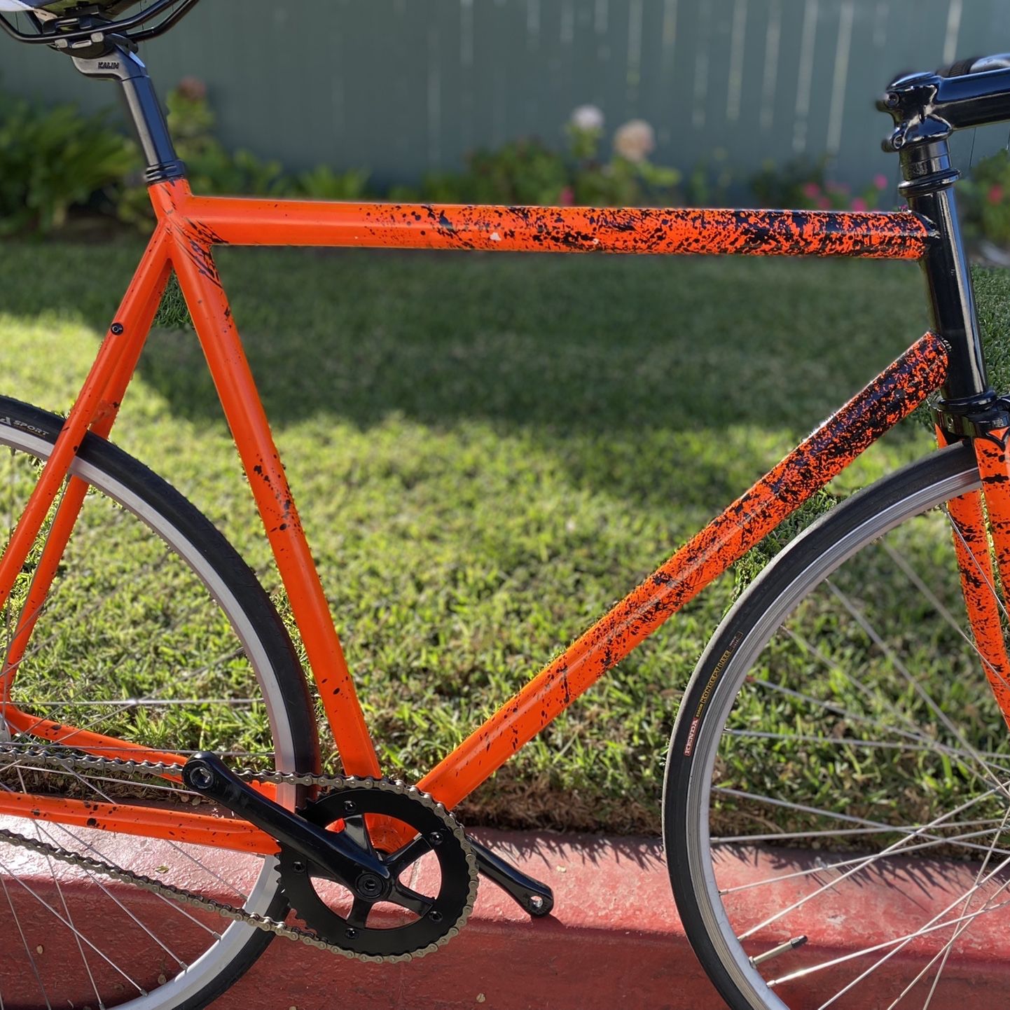 57cm KHS FLITE 100 FIXED GEAR / Single Soeed CUSTOM for Sale in