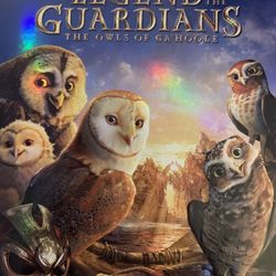 LEGEND Of The GUARDIANS The Owls Of GA’HOOLE (Blu-Ray + DVD + Digital-2010)