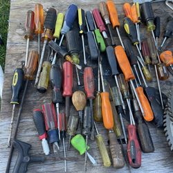 Miscellaneous Screwdrivers  (Over 50 Pieces) 
