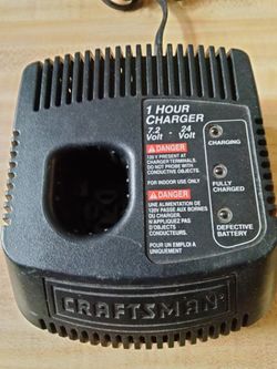 Craftsman 1 Hour Charger for 7.2-24V Batteries