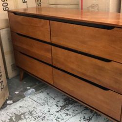 New In Box Mid-century Dresser 2 Colors To Choose!