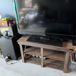 55 Inch Sanyo TV And TV Stand 