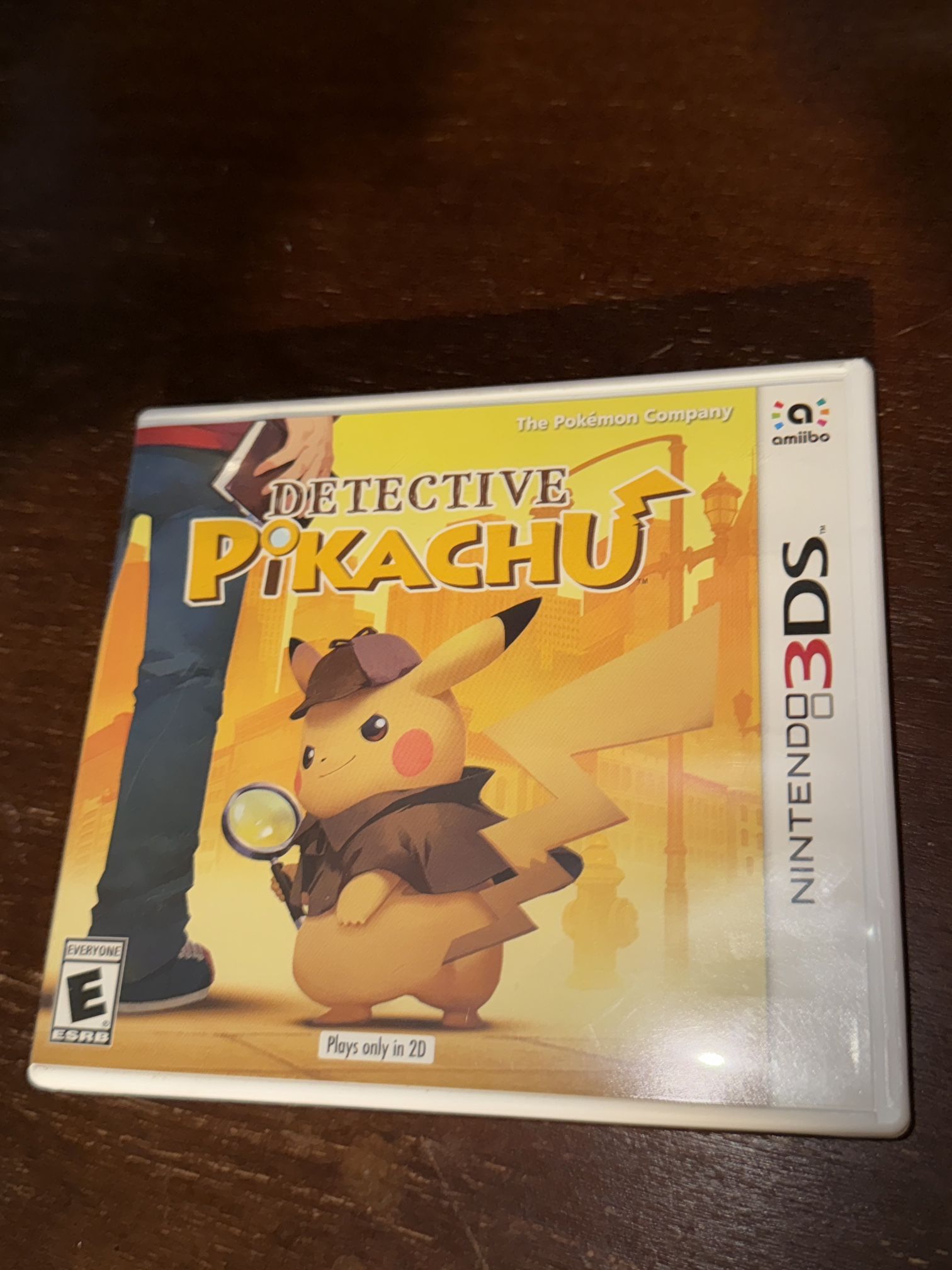 Detective Pikachu Nintendo 3DS *CASE ONLY* NO GAME Pokemon Collectible