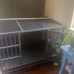 big strong dog cage 