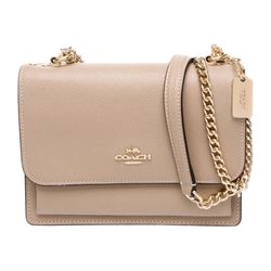 Coach beige crossbody bag