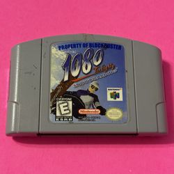 1080 Snowboarding Nintendo 64 N64 game