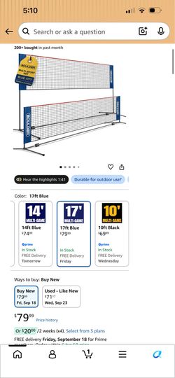 Portable net