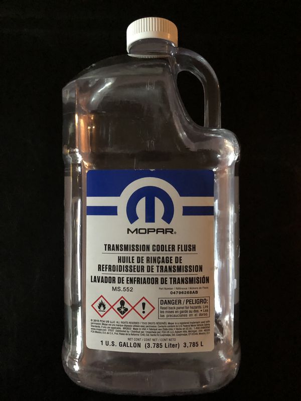 Mopar Genuine Chrysler Transmission Cooler Flush 4 Gallons for Sale