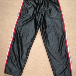 Youth Black Athletic Pants L
