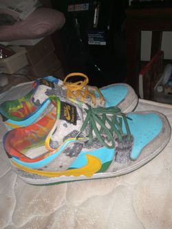 Chunky dunkys size 10