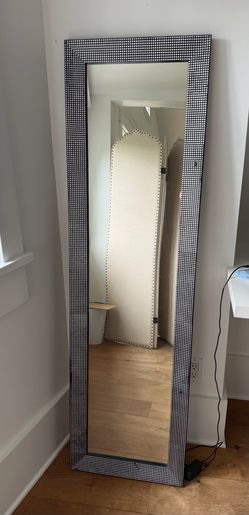 Full-Length Studded Mirror