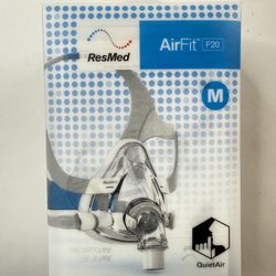 Resmed Airfit F20 Ref 63401 Size Medium Full Face Mask New