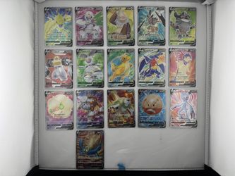Pokemon TCG Japanese Full Art V SR Cards Lot Of 16 All NM