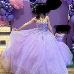 Purple Quinceanera Dress