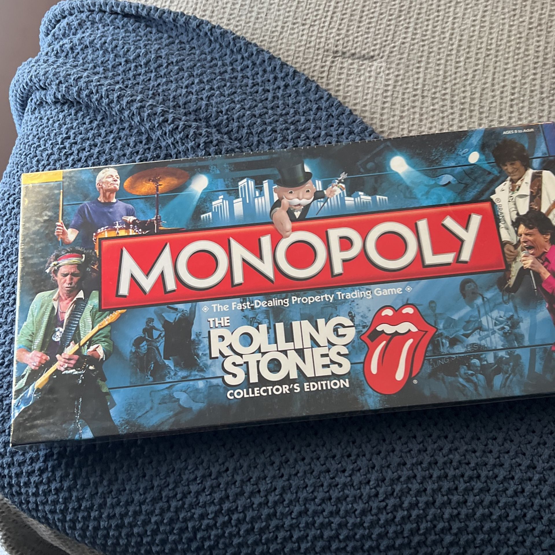 Rolling Stone Monopoly Board Game