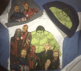 Custom marvel toddler babies onesies and kids clothes