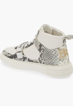 Bally Hightop Snakeskin Sneaker