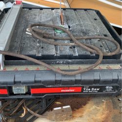 Wet Tile Saw