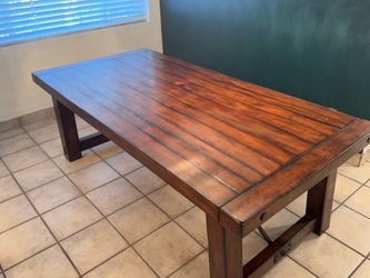 Pottery Barn Benchwright Extendable Dining Table