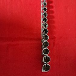 Snap-On 212FSMY 12PC 6PT / 8"Drive Metric Shallow 