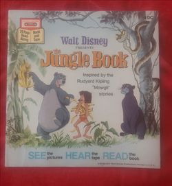 1977 The jungle book read along from