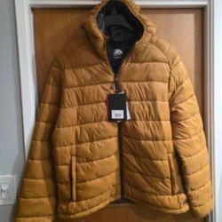 Men's XL Puffer Jacket Copper Color