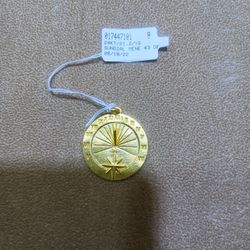 24k Gold Sundial Mene 43 Df