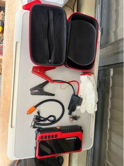 Never Get Stranded Again | 4-in-1 Portable Jump Starter & Air Compressor