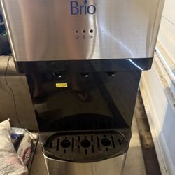 Brio CLTL520  Stainless Hot Cold and Room Temp Water Dispenser Cooler Top Load