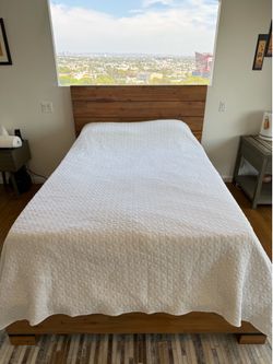 Rustic Wood Full Size Bed Frame