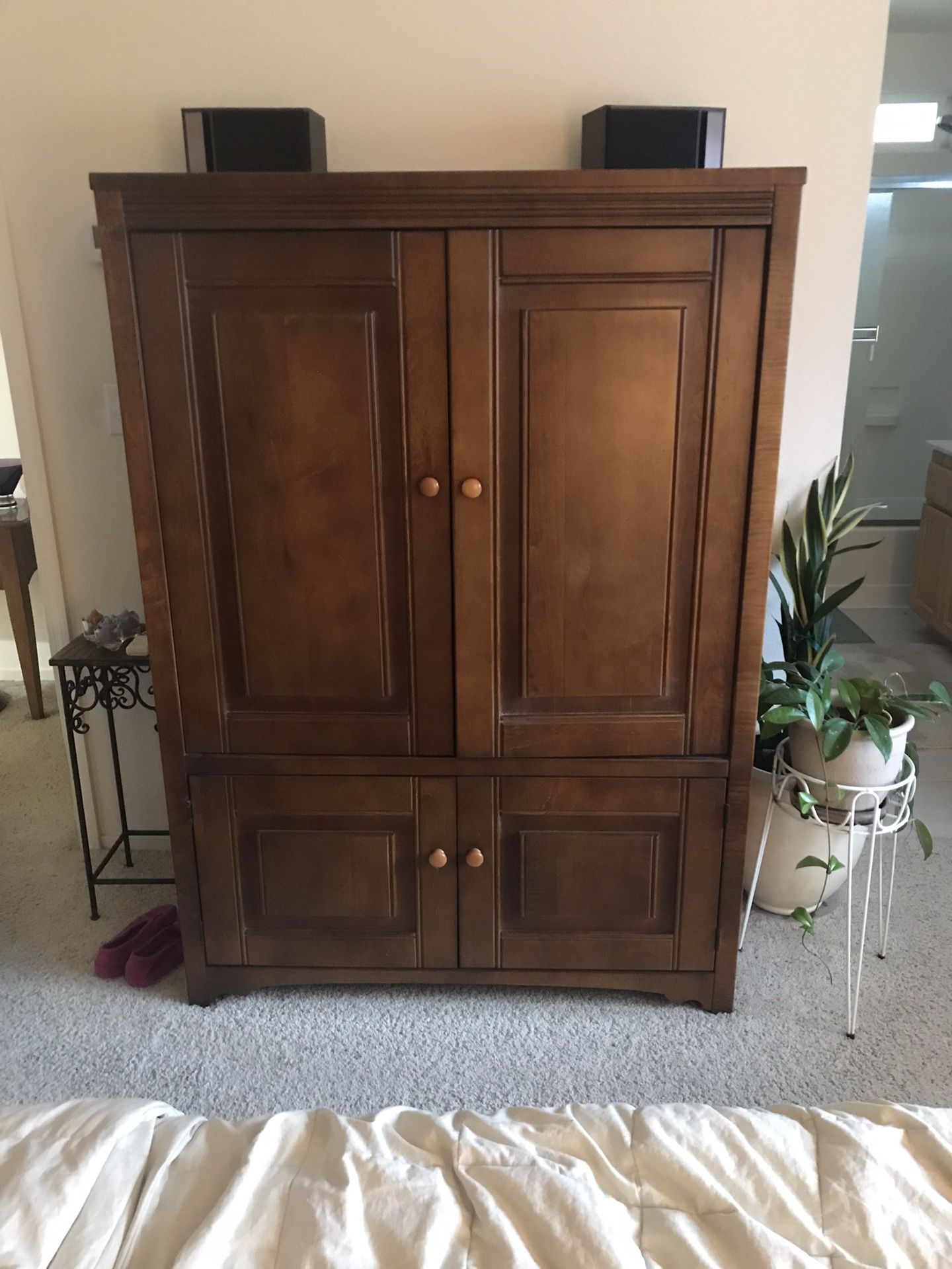 Entertainment Center & Book Cases