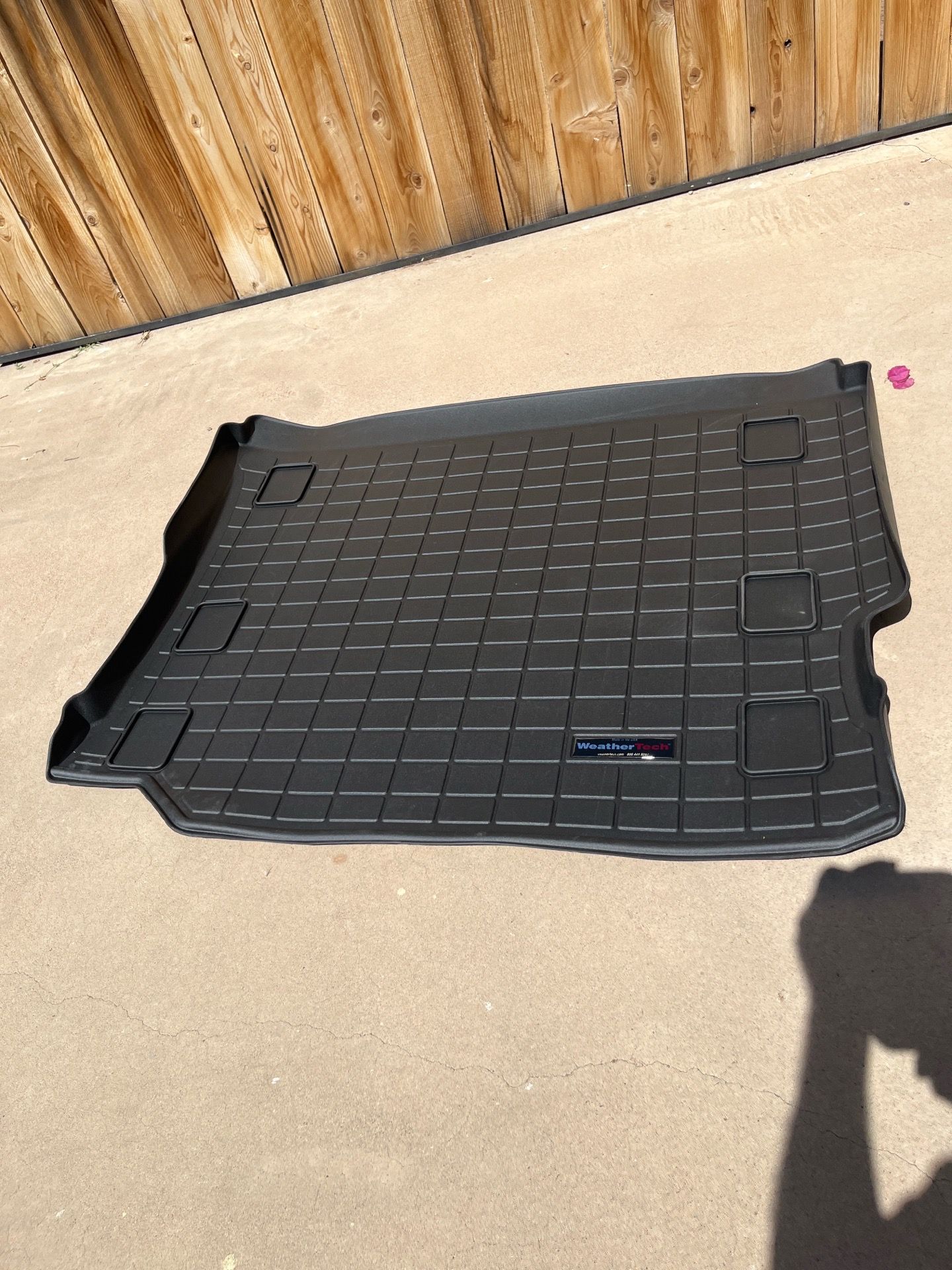 Jeep Wrangler Weathertech rear cargo mat