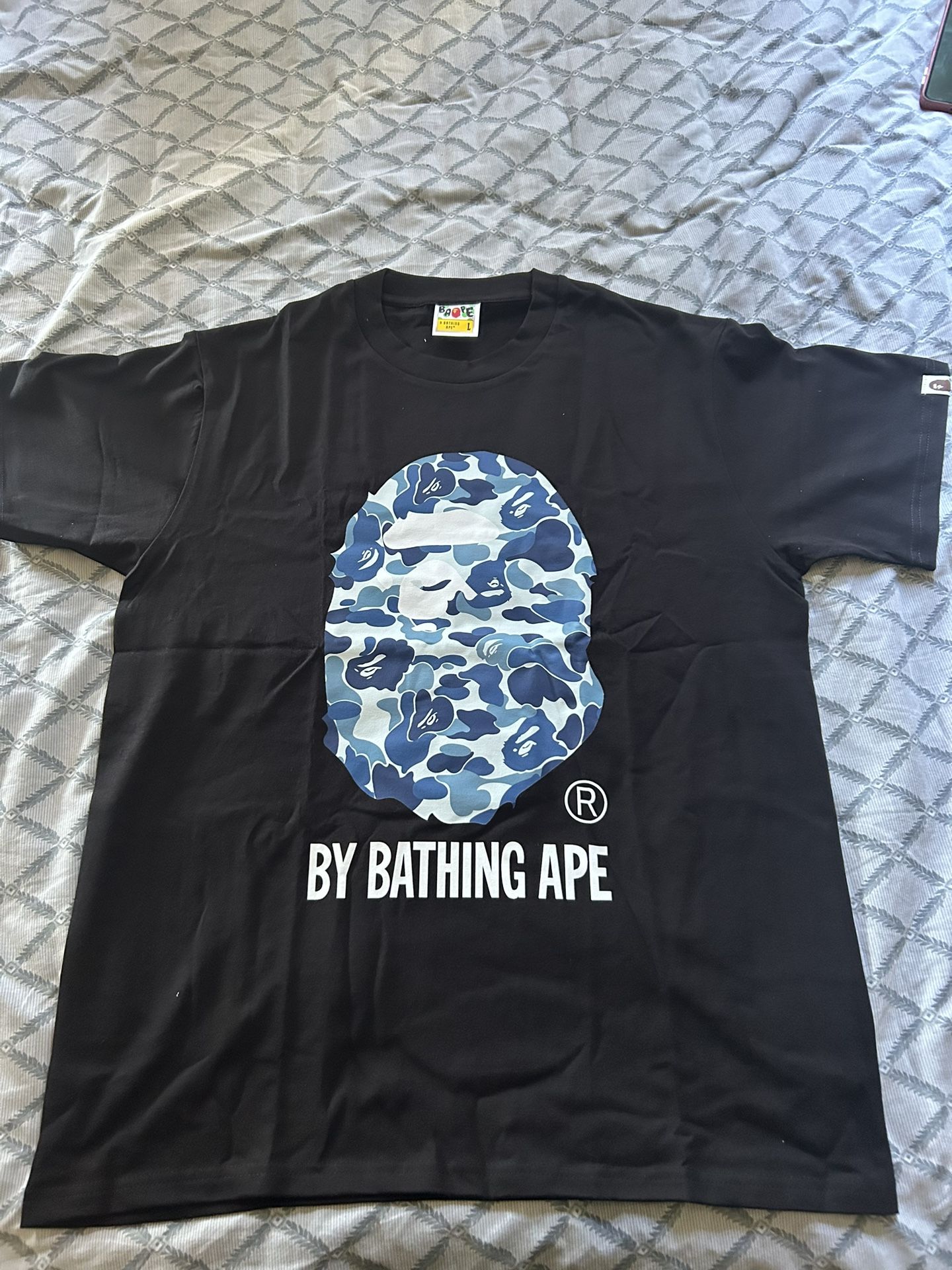 Blue Camo BAPE Shirt
